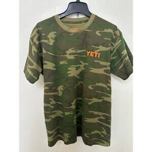 Yeti Camouflage Mens T Shirt SZ M